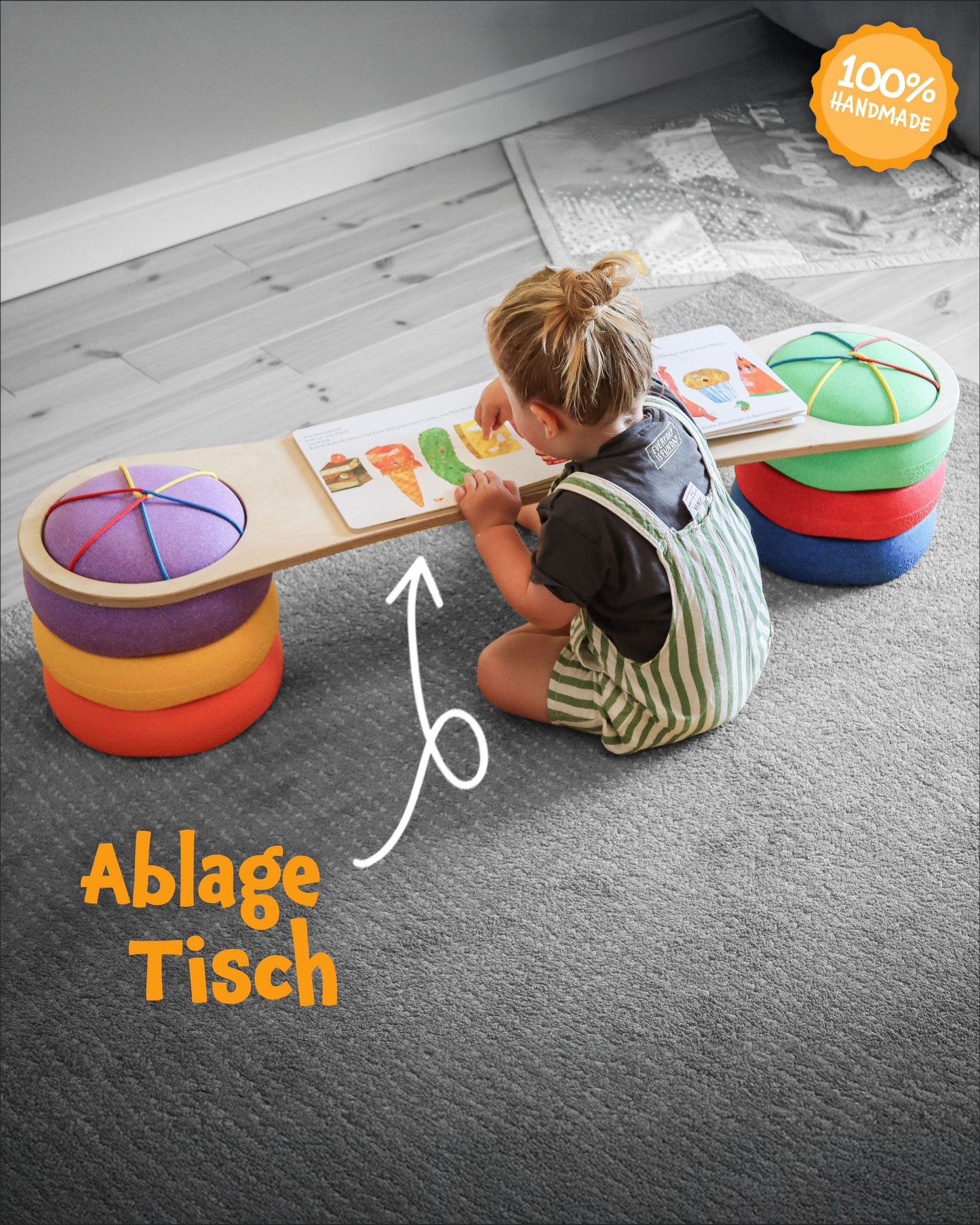 Spielbrett für Stapelsteine
